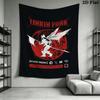 Linkin Park Wall Tapestry Aesthetic Wall Hanging Printed Fabric Blanket Decorative Tapestries for Bedroom Living Room Home Decor