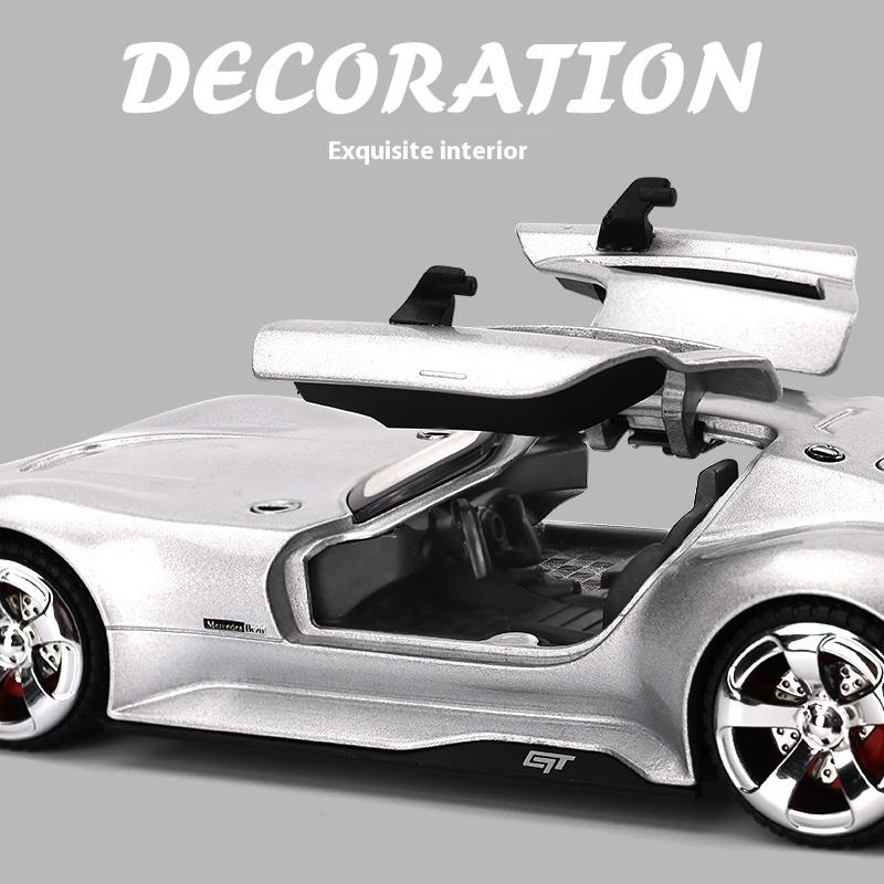 1/32 Alloy BENZ AMG-GT Model Toy, Beautiful Tabletop Ornament, Best Collector's Item for Car Model Lovers, Christmas Gift