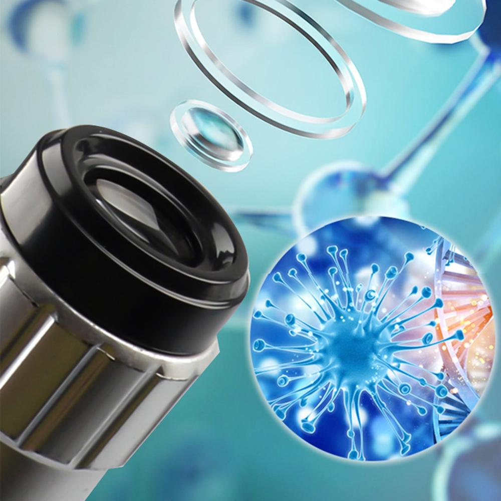 Magnification Kids Microscope 1200X Pocket Microscope Scientific Microscope  Kid Science Experiment