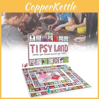 Tipsy Land Party Board Game Exciting Fun Game For Friends And Entertaining Gatherings