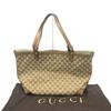 Gucci 247209 GGCanvas Tote Bag with Pouch GGCanvas Beige X Brand/GoldHardware