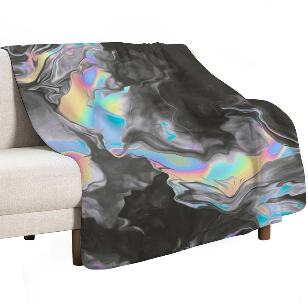 SPACE  TIME Throw Blanket Foldable Soft Warm Blanket for Outdoor Use