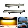2x For Skoda Octavia MK2 A5 SuperB B6 3T 2009 2010 2011 2012 Dynamic LED Turn Signal Rearview Mirror Light Flasher Water