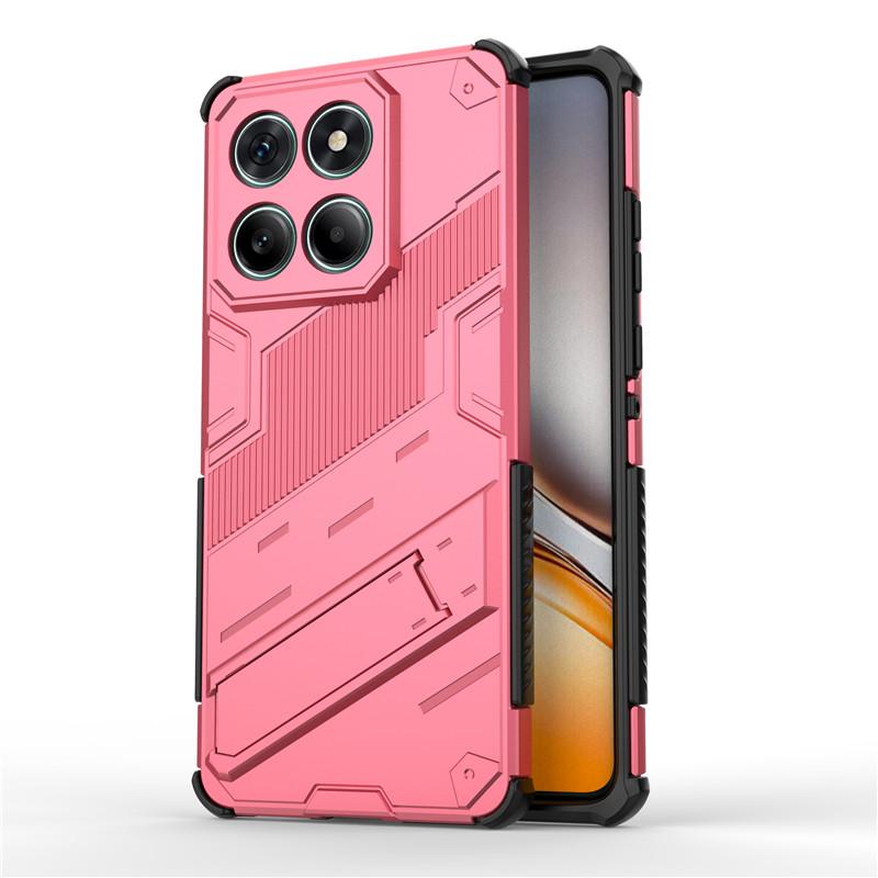 For Motorola Edge 60 Fusion Case For Motorola Edge 50 60 Fusion Cover Punk Armor Shockproof Hard Rubber Bracket Bumper