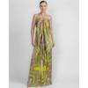 Women's 2 Piece Outfit Sexy Halter Printed Cami Top + Casual Loose Wide Leg Pants Set For Women