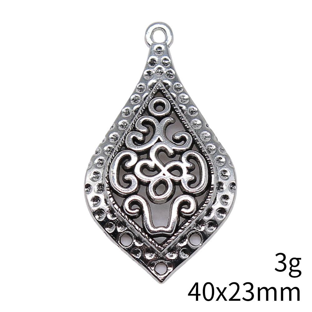 Mother's Day Charms For Bags Wave Water Drop Swirl Charms Pendant Audience Bag Pendant