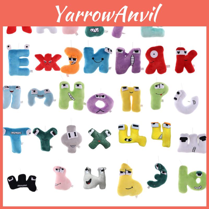 Alphabet Lore Russian Letter Plush Toy Pillow For Kids Soft And Cuddly Stuffed Animal Doll