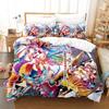 Home Textiles No Game No Life Bedding Set Cartoon Anime three-piece set Adult Kid Bedroom Duvet cover Sets 3D Print Kawaii Girls