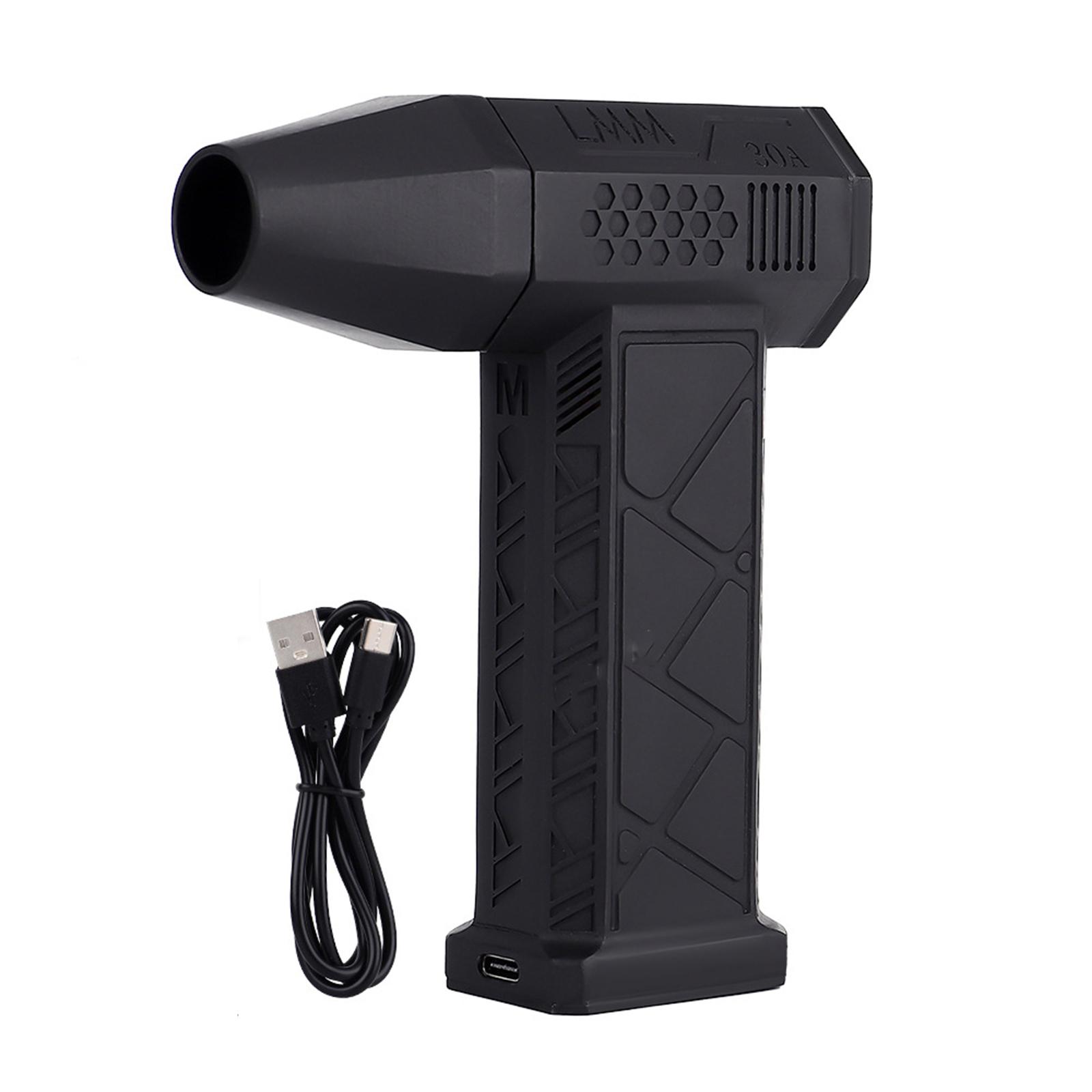 

Портативный турбореактивный вентилятор. Ручной турбовентилятор для удаления пыли. Высокоскоростной бесщеточный двигатель. Беспроводной пылесос. 0 чёрный