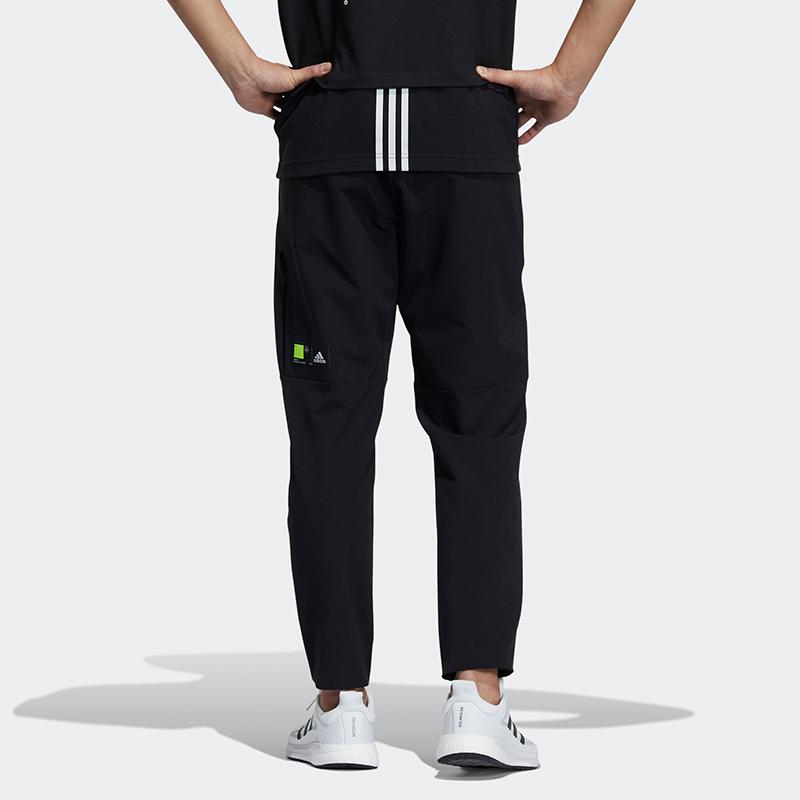 Adidas Running Woven Pants Men Bottoms Black GP0953