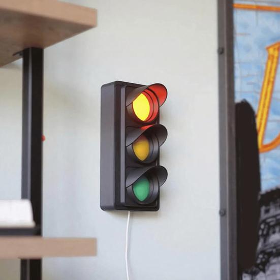 Soziales Signallicht mit USB-Stromversorgung Ampel Schreibtisch Wanddeko für Büro Zuhause Bitte nicht stören Statusanzeigelampe