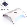 2-IN-1 Nail Dust Collector And Nail Drying Lamp 80W Nail Dust Extractor Nails Art Manicure Nail Vacuum Cleaner Gel Polish Dryer