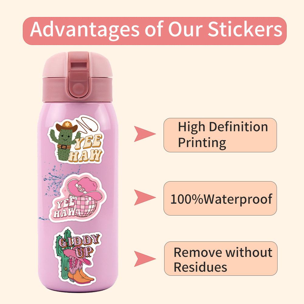 110 New Disco Cowgirl Graffiti Stickers Decorate Suitcase Laptop Mobile Phone Stickers