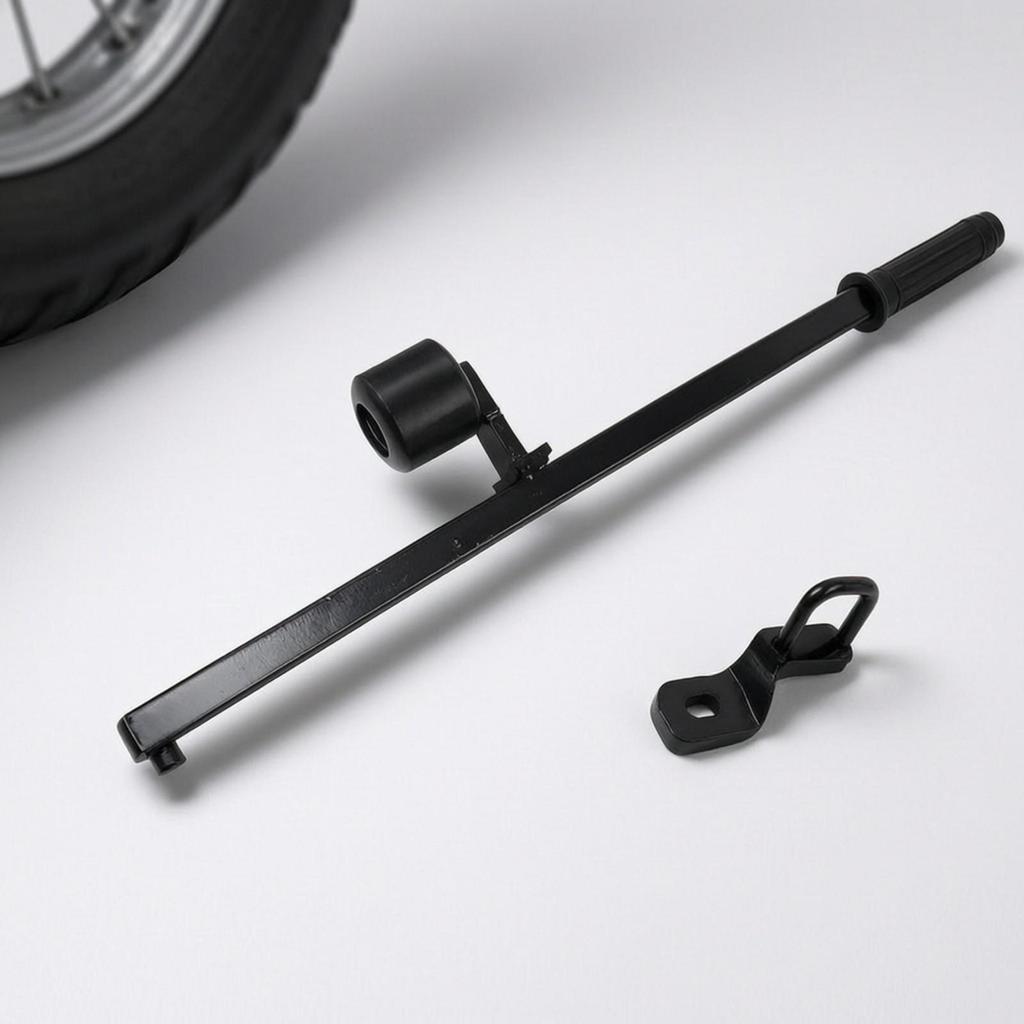 Tire Changer Pressure Bar with Roller Heat-Treated