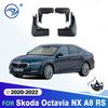 Set Car Mudflaps For Skoda Octavia NX A8 RS Sedan Hatchback Combi    Mud Flaps Splash Guards Mudguards Protector