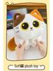 Cuscino Peluche Gatto Cartone Animato Carino per Casa o Ufficio