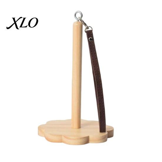 Crafting Accessories for Yarn Wooden Wrist Holder, Portable Smooth Rotation Dispenser, Ball Winder Travel Hands Free Rack Knitting And Crocheting