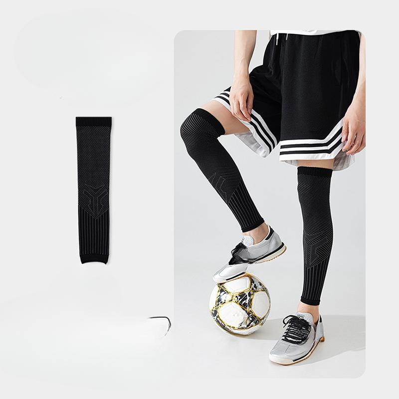 

Professional Sports Pressure Knee Pads, Men s Knee Pads, Running, Cycling, Fitness, Outdoor Special Calf Compression Leg Covers 1 pair чёрный