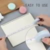 6 Piece Mini Retractable Measuring Tape Iron Tip Design Portable Sewing Ruler Construction for Professional Crafting Projects