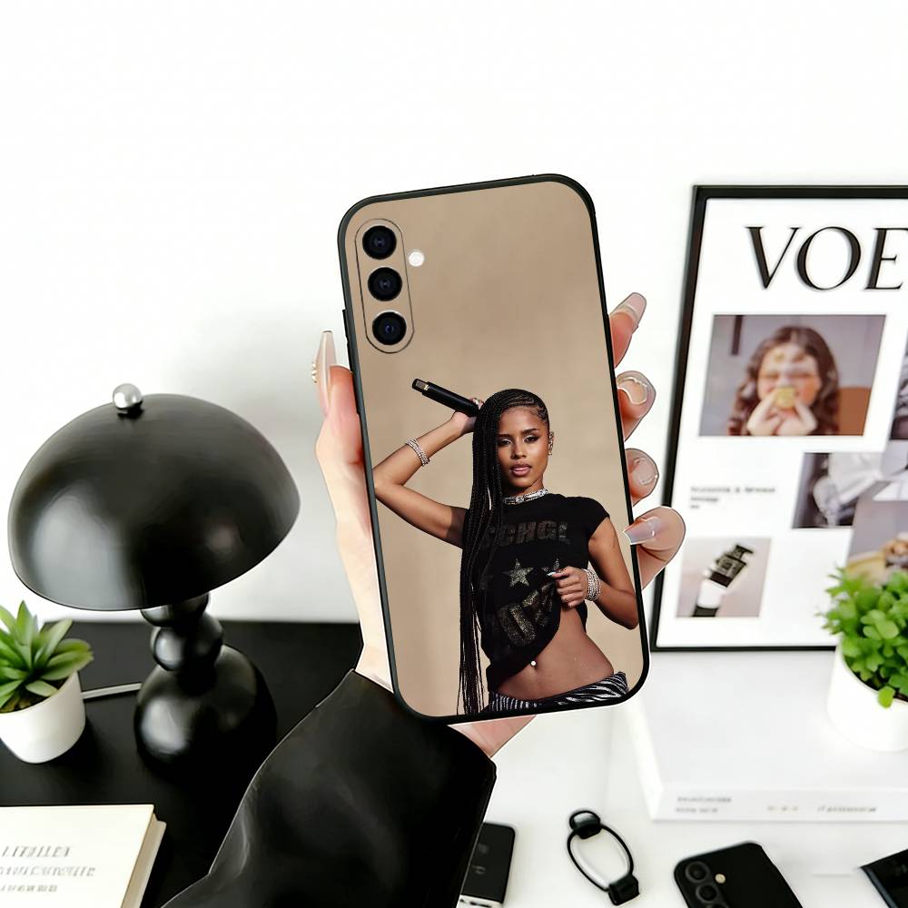 A-Afrobeats S-Style Phone Case Black Silicone Soft For Samsung Galaxy A73,A72,A71,A70,A53,A52,A51