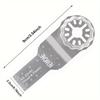 NEWONE oscillating tool saw blades S10, 10pcs blade for wood, plastic, soft metal cutting