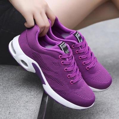 2025 Women's Korean Style Air Cushion Sports Shoes - Breathable, Soft Bottom