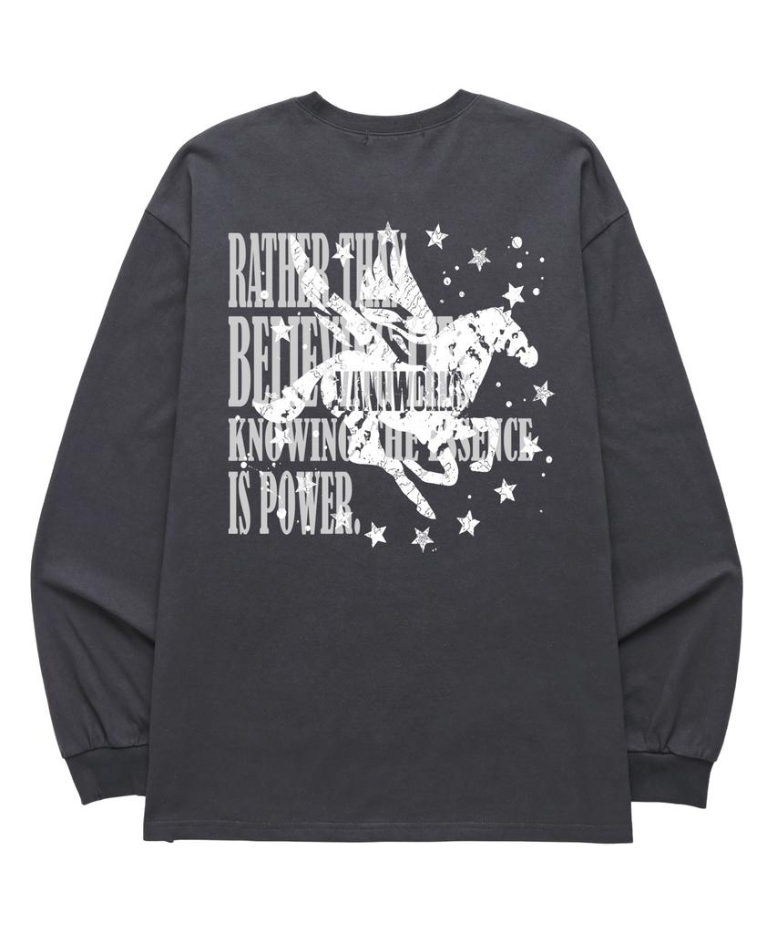 VANNWORKS 2Star Horse Long Sleeve (Vls0230) Charcoal