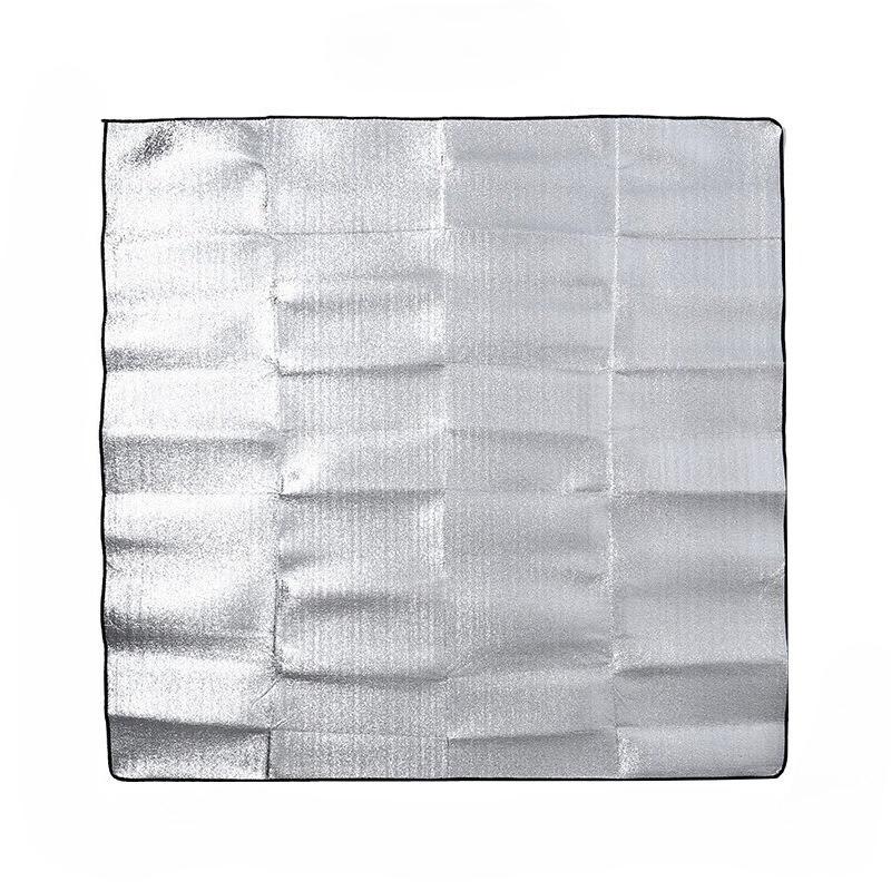 1Pc Outdoor Double-sided Aluminum Film Moisture-proof Mat Folding Thickened Portable Camping Picnic Mat Tent Moisture Partition Foldable Mat