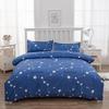 Flannel Duvet Cover Set - Single Piece for Dormitory Bunk Bed, Includes Pillowcase & Double Duvet Cover