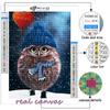 5D Diamantmalerei Voll Diamant Tier Eule Diamantmalerei Handgefertigt DIY Diamant Mosaik Malerei Heimdekoration