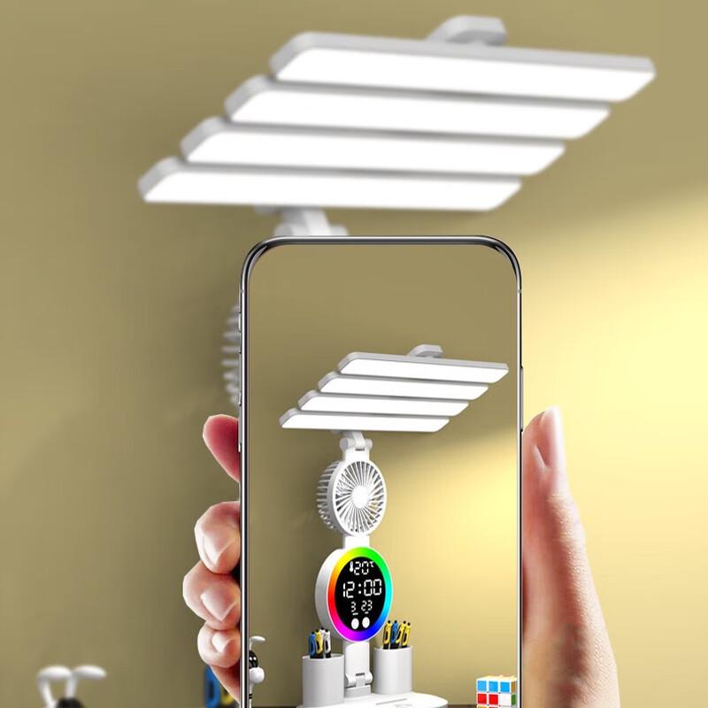 Ou Jie Wang Multifunctional Rechargeable LED Desk Lamp