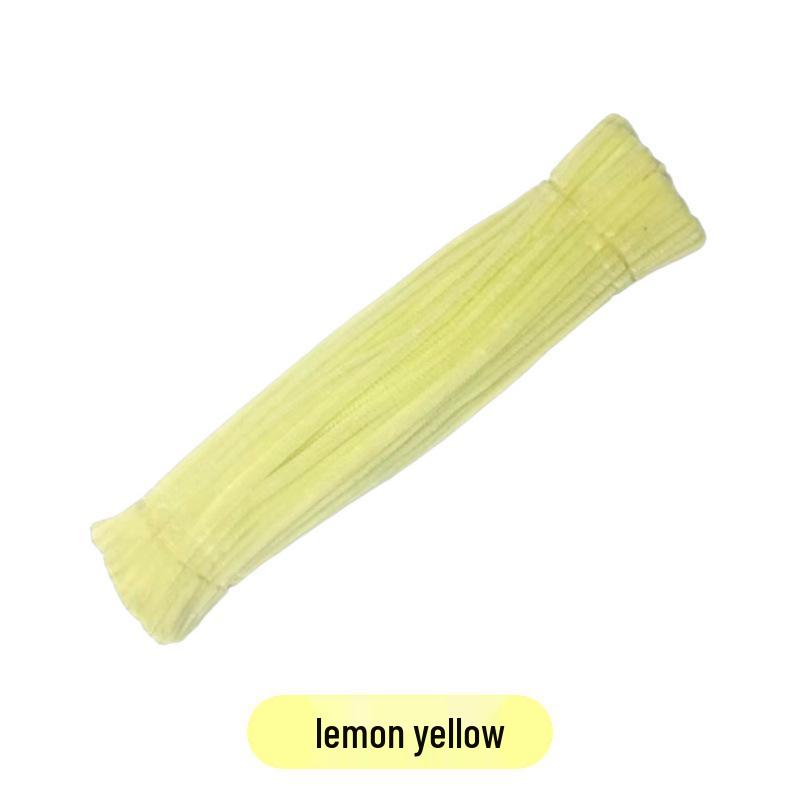 Buntes Chenilledraht DIY-Set: Verschlüsselte, veränderbare Pfeifenreiniger für pädagogische Kinderprojekte