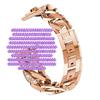 Dámský řemínek pro Garmin Venu 4 3 2 SQ2 2plus Active 6 5 3 Diamantový kovový náramek pro Garmin Forerunner 570 970 158 165 245 645 265S 255S Approach S50