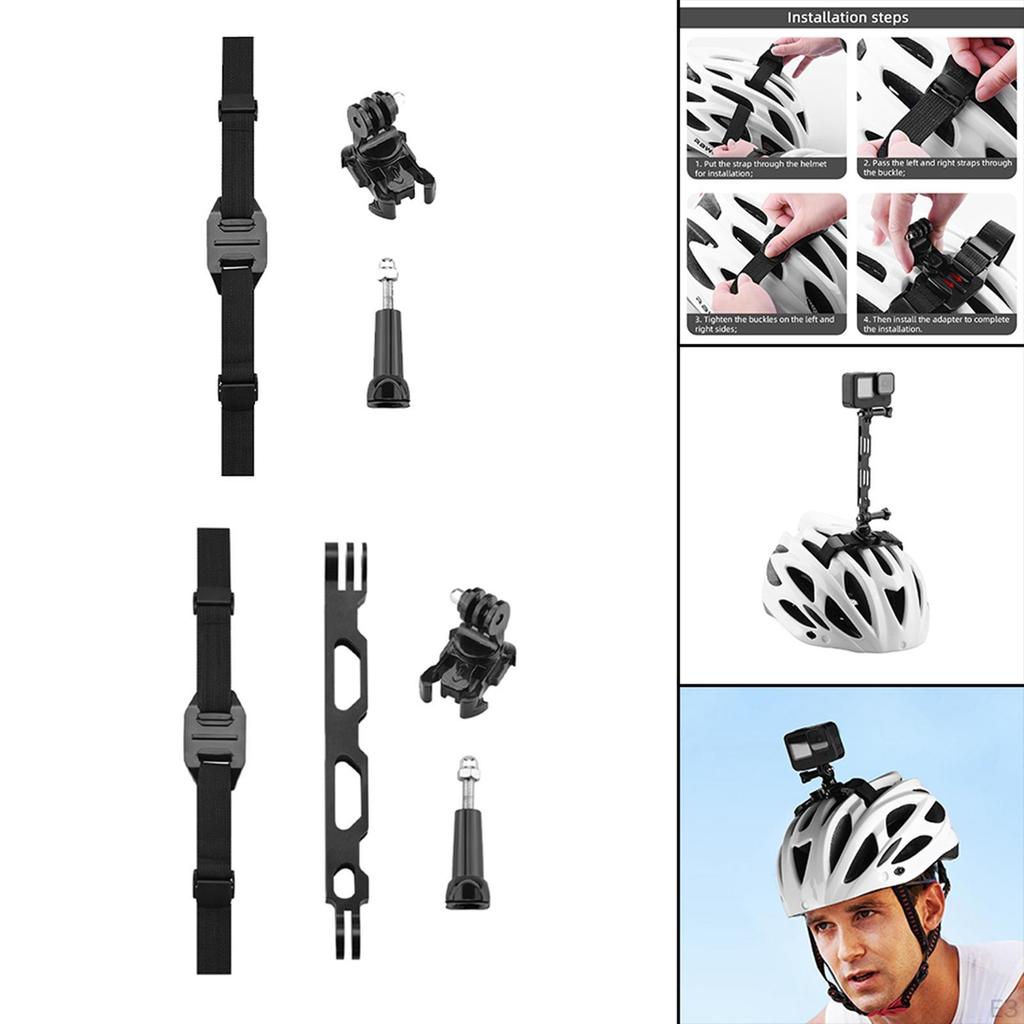 Strap Bike Mount Head Belt Holder Adapter Kit Install Professional Spare Parts Durable