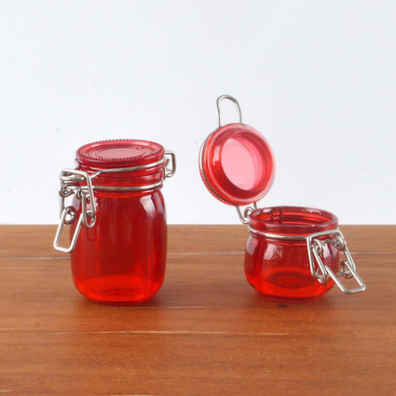 2Pcs/Set 1/6 Scale Miniature Dollhouse Transparent Storage Tank Model Toys Doll Accessories