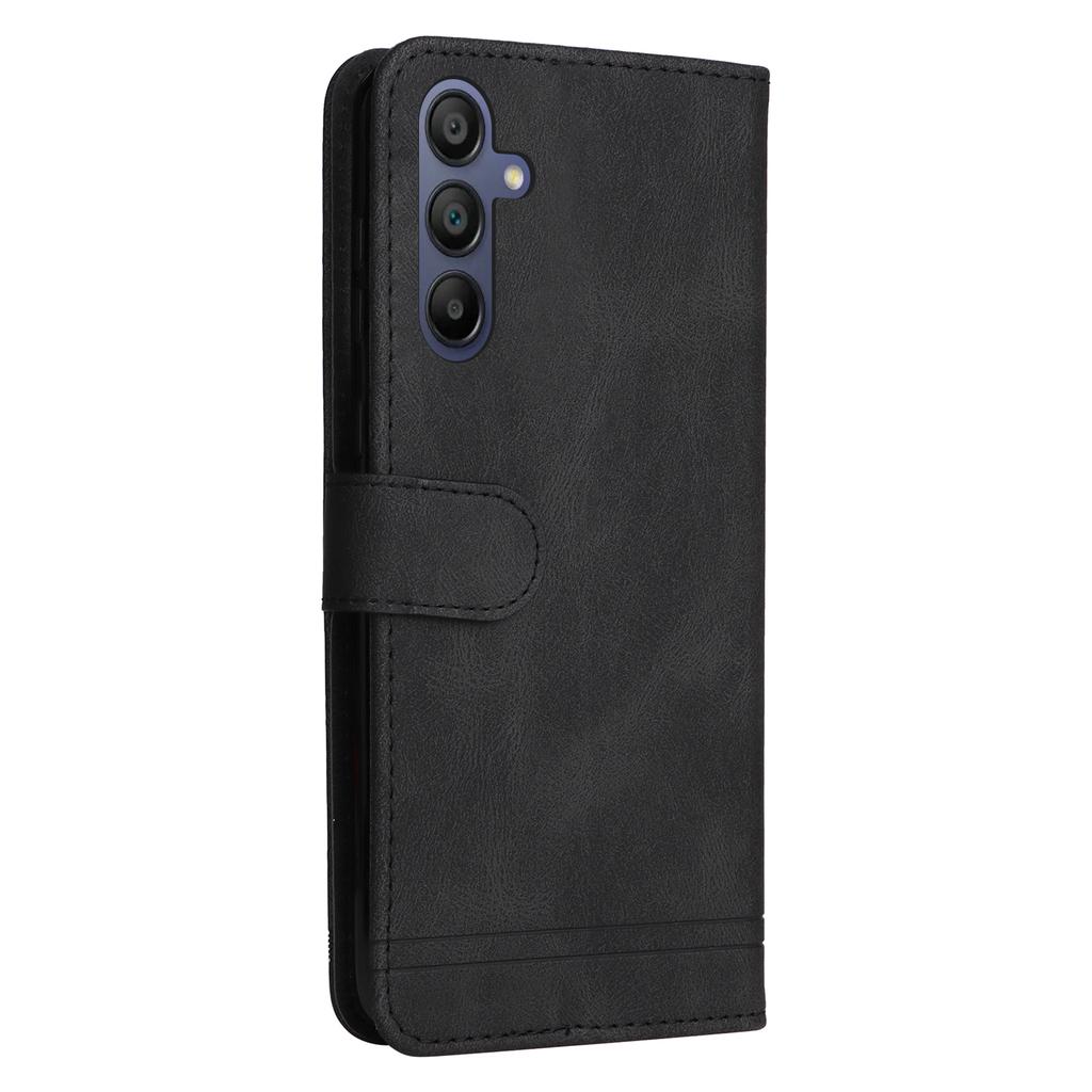 For Samsung Galaxy A17/A26 5G/A16 5G/A16 4G Leather Wallet Cases Skin Touch Phone Cover Stand with Strap