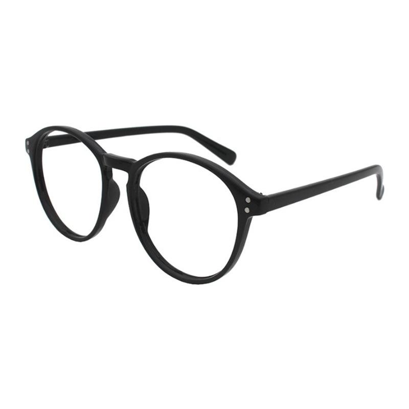 Plain Makeup Artifact, Big Face, Thin, Myopia, Glasses Frame, Women'S Brown Leopard Print Glasses, Black Frame, Can Be Equipped With Power