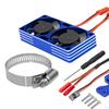Metal RC Car Motor Heat Sink Set 22000RPM Adjustable 6x3cm Professional Quick Installation Spare