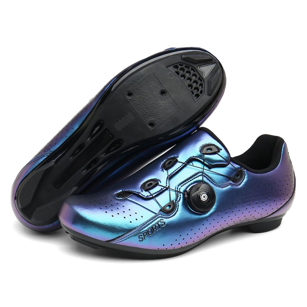Summer and Autumn Outdoor Road Mountain Rubber Locked Bicycle Unlocked Hard Sole Spinning Shoes