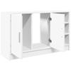 Vidaxl Under-Sink Cabinet, White 90X29X55 Cm, Wood-Based Material