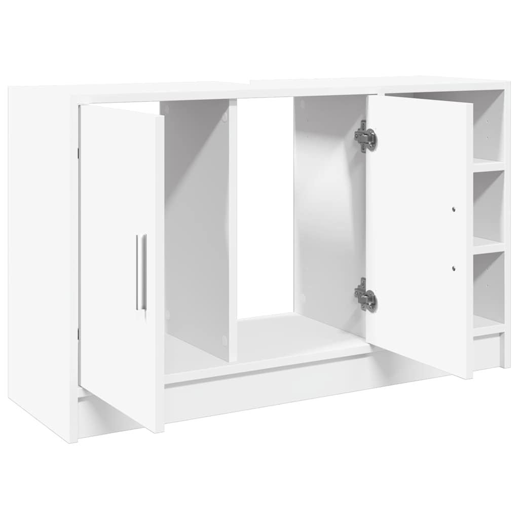 Vidaxl Under-Sink Cabinet, White 90X29X55 Cm, Wood-Based Material