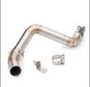 DUKE390/RC390 Stainless Steel Exhaust Mid-Section Connector for Motorcycle Modification