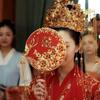 Ancient Style Chinese Wedding Xiuhe Fan - Bridal Celebration Fan