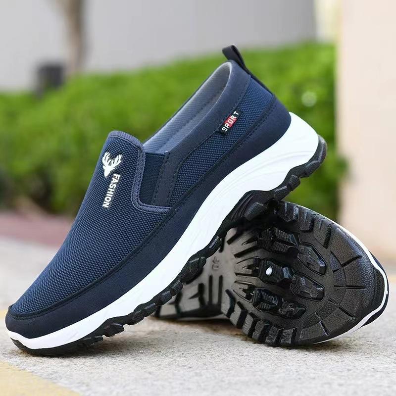 Herren Penny Bootsschuhe Outdoor-Aktivitäten Wandern Walking Atmungsaktive Laufschuhe Wanderschuhe Slip-on Bequeme Sportschuhe