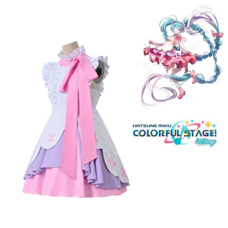 Hatsune Long Miku Hair Princess Cosplay Anime Stage Performance Suits Costume