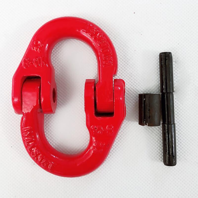 

Beiyou Alloy Steel Double Ring Lifting Connector, 2 Ton CN plug (adapter included)