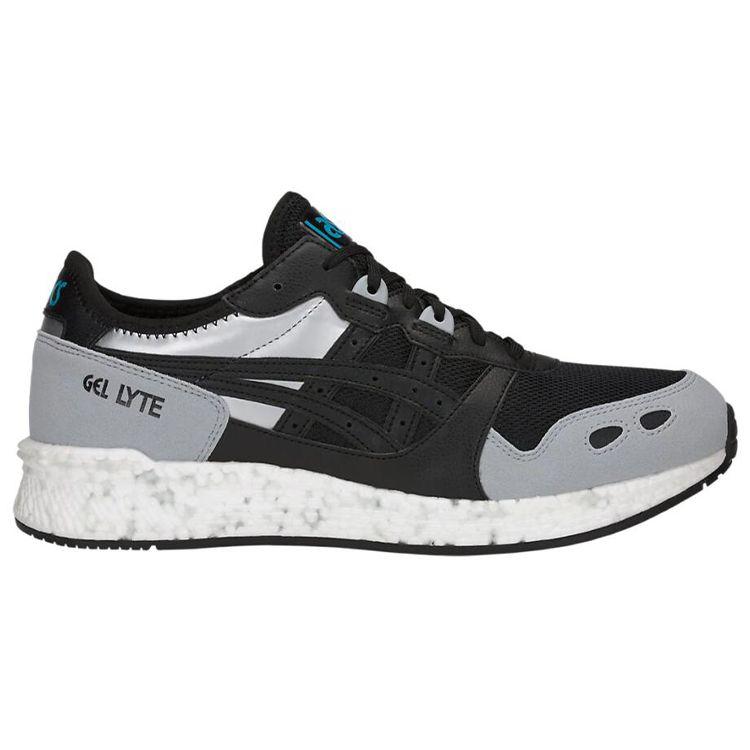 Asics Hypergel Mesh Piele Sintetică Confortabili Adidași Lifestyle Low Top Adidași Unisex Negru Gri 1191A011-001