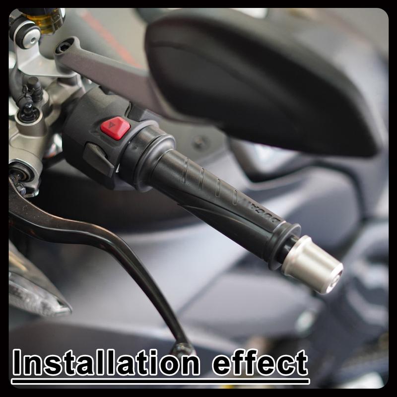 Motorcycle Bar End Weight Plugs Stainless Steel Anti-vibration For HONDA CBR600F/CBR600RR/CBR900RR/CBR1000RR/CBR500R/CBR1100XX