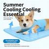 Pet Ice Silk Cooling Mat Summer Breathable Dog Bed Non-slip Washable Cooling Pad For Dogs Cats Puppies Kittens