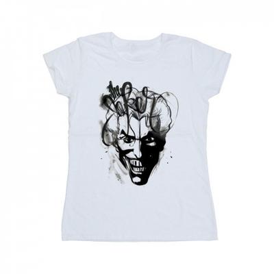 Camiseta feminina/feminina The Joker Sketch Cotton T-Shirt